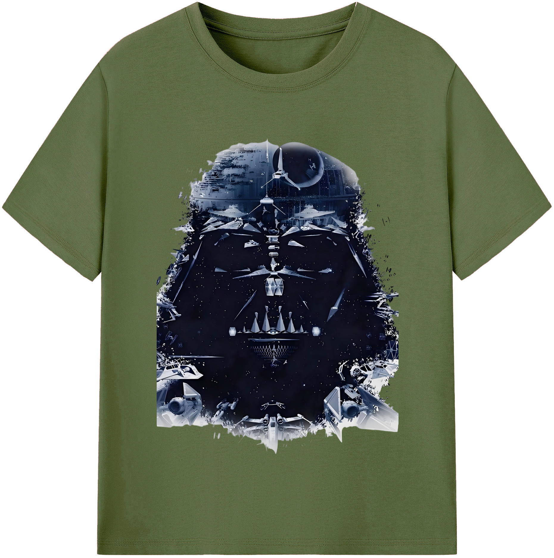 （画像用） スター・ウォーズ Star Wars 綿100％半袖Tシャツ（フロントプリント）